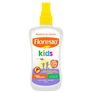 Repelente de Insectos FLORESTA Kids Loción Frasco 120ml