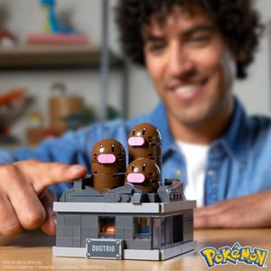 Set De Construccion Mega Pokemon Minifigura De Dugtrio