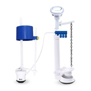 Sistema para tanque WC 2 pieces con botón Metusa
