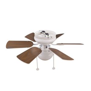 Ventilador de Techo Orange Atenas 30" 6 Aspas 1 Luz Blanco