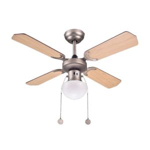 Ventilador de Techo Orange Napoles 36" 4 Aspas 1 Luz Marrón