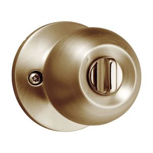 Chapa Pomo de Dormitorio Bala Bronce/Acero Bronce Antiguo Kwikset
