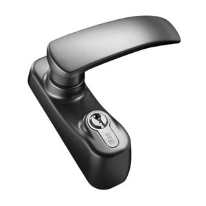 Manija exterior para antipánico Trim Negro Fibi For Iseo