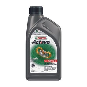 Aceite Semi Sintético Castrol Actevo 4T 20W-50 1 Litro