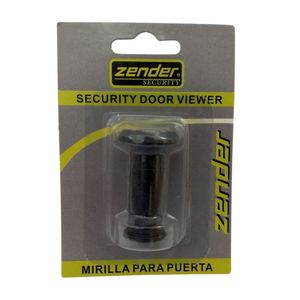 Mirilla para Puerta 180° Negro Zender