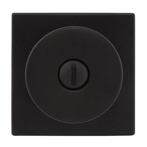 Chapa Pomo de Baño Bilbao Bronce/Acero Negro Kwikset