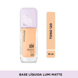 Base Maybelline Superstay Lumi Matte Tono 120 35Ml