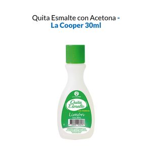 Quita Esmalte con Acetona Limón La Cooper 30ml