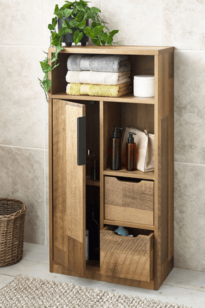 Mueble de Baño Rústico Mabel color Marrón TU MESITA