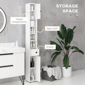Mueble auxiliar de Baño Jessy color Blanco TU MESITA