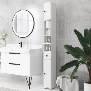 Mueble auxiliar de Baño Jessy color Blanco TU MESITA