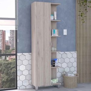 Mueble auxiliar de Baño Multiusos Pukas color Ceniza TU MESITA