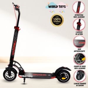 Scooter Lorraine con Aro de Aluminio Rojo
