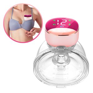 Extractor Leche Materna Inalambrico Portatil Electrico Rosado