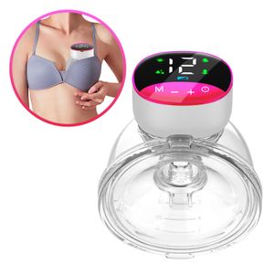 Extractor Leche Materna Inalambrico Portatil Fucsia