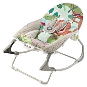 Silla Mecedora Naran con Juguetes Didácticos Verde