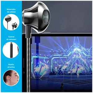 Audífonos Earphone S873 de 3.5mm | Multicolor