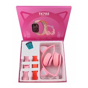 Pack Gamer SmartWatch TK702 + Audífonos Tipo Gato