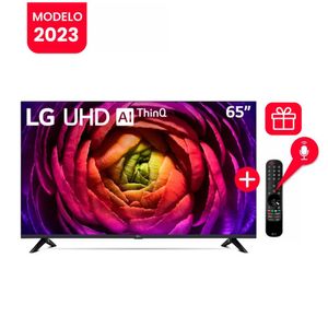 Televisor LG 65" LED Smart TV UHD 4K con ThinQ AI 65UR7300PSA + Control Magic 2023