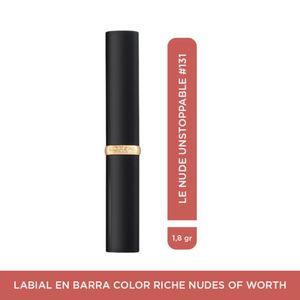 Labial Loreal Paris Colour Riche Nudes Of Worth Tono Unstoppable #131