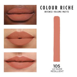 Labial Loreal Paris Colour Riche Nudes Of Worth  Tono Resilient #105