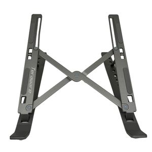 Soporte para Laptop metálico plagable 15.6" plata