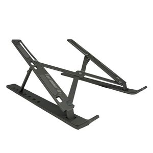 Soporte para Laptop metálico plagable 15.6" plata