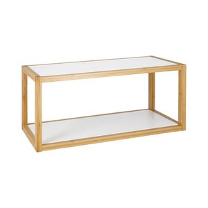 Repisa Madera 2 Niveles 60x22x26 cm