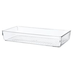 Organizador Cajón PET transparente 30,6x15,3x5,6 cm
