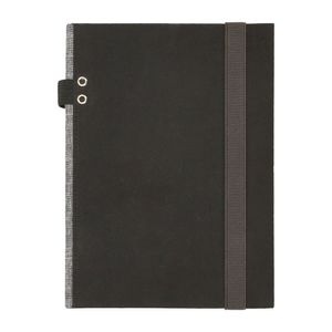 Libreta de Tela con 176 hojas con Puntos + Porta Lápiz 15 x 21 cm