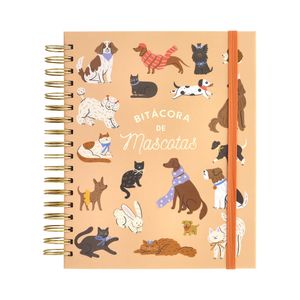 Cuaderno Bitacora Mi Mascota 19 x 23 cm