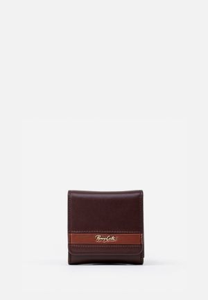MONEDERO CASUAL CON DETALLE DE LINEA EN CONTRASTE