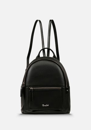 MOCHILA MEDIANA EN CUERO GRABADO