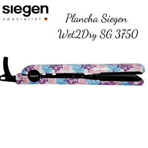 Plancha Alisadora Siegen Wet2Dry  SG3570 + Estuche