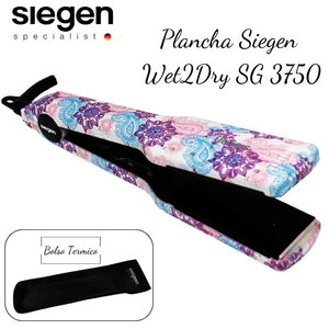 Plancha Alisadora Siegen Wet2Dry  SG3570 + Estuche