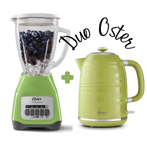 COMBO Oster Licuadora Kalima - Hervidor Eléctrico Verde