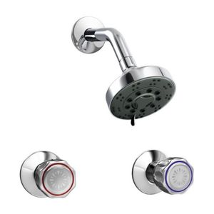 Mezcladora de ducha 2 Llaves Vallarta con salida Tecno Italgrif