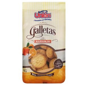 Galleta UNIÓN Mega Naranja Bolsa 195g