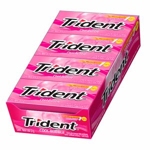 Goma de Mascar TRIDENT Evup Coolb Paquete 12un
