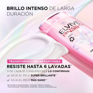Shampoo ELE Glycolic Gloss Frasco 370ml
