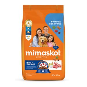 Comida para Perros MIMASKOT Carne, Cereal y Vegetales Bolsa 22Kg