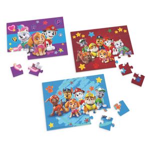 Rompecabezas de Madera 3 En 1 Paw Patrol SPIN MASTER GAMES