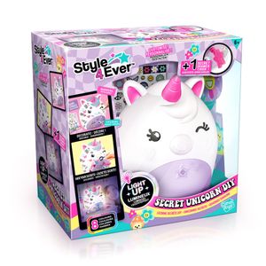Lámpara Style 4 Ever Diy Unicorn CANAL TOYS
