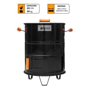 Cilindro Ahumador Mr. Grill Mini
