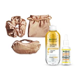 Set Rutina Express Aclara Booster Serum Anti Manchas 30ml + Agua Micelar Bifásica 400ml