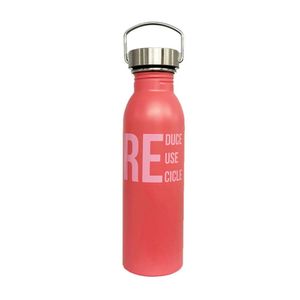 Thermos 700ml de acero Planet Rosado
