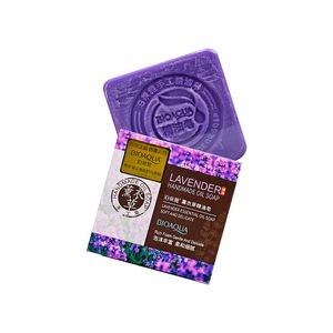 Jabón Natural De Lavanda Bioaqua 100G Desintoxicante