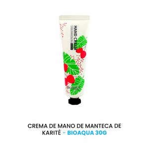 Crema De Mano De Manteca De Karité Bioaqua