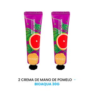 Crema De Mano De Pomelo Bioaqua 2 Unidades