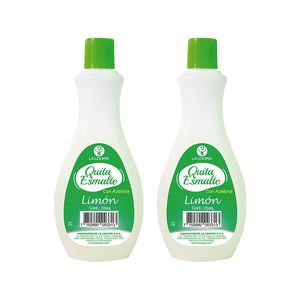 Quita Esmalte con Acetona Limón La Cooper 70ml 2 Unidades